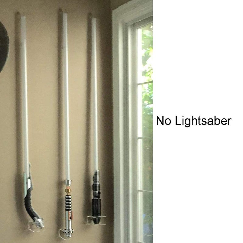 YYST Clear Light Saber Wall Mount Wall Rack Wall Holder - 5 Pack - Image 4